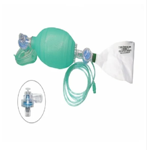 Silicone Resuscitator with Pop-off Valve Adult – MedVidha